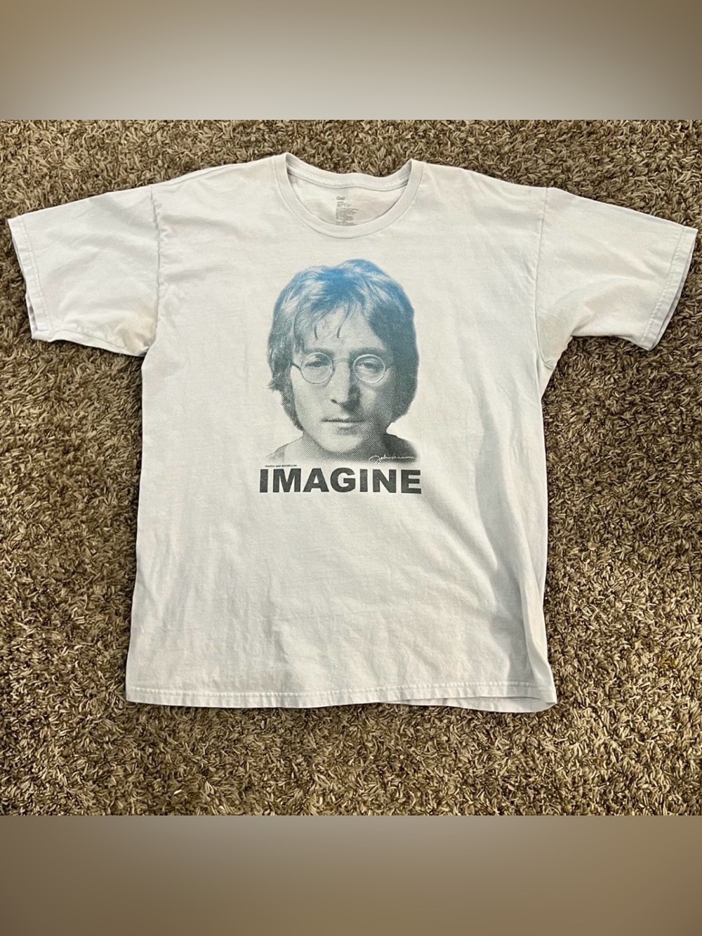 GAP White 'Imagine' Graphic Tee